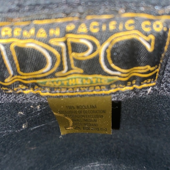 Stylish Black Fedora Hat with Brown Band 100% wool - Picture 2 of 2